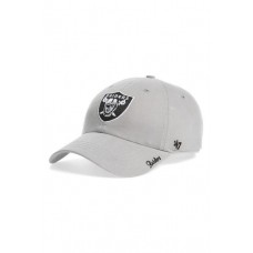 Oakland Raiders NFL Mujer&apos;s Adjustable Dad Hat (Steel Grey) OSFA Raiders Dad Cap 190182451803 eb-70211254
